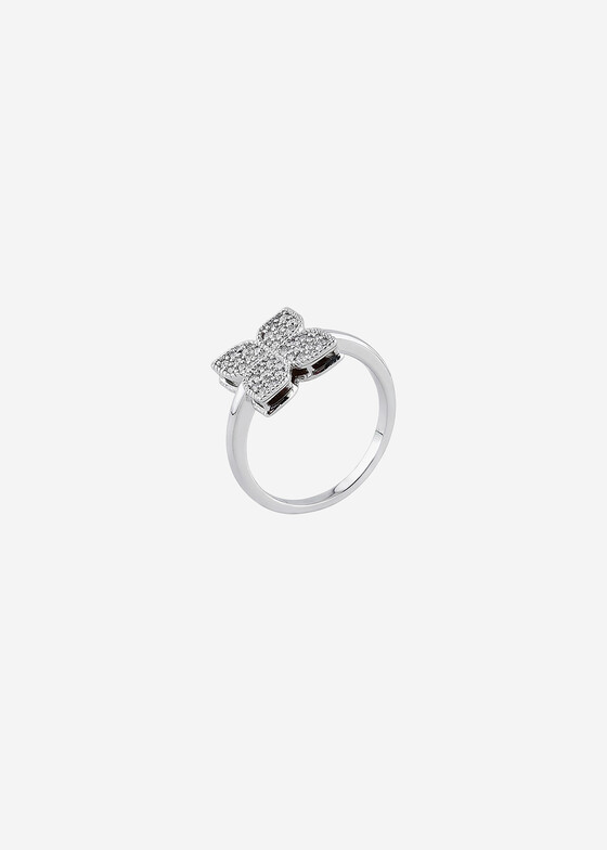 Акцентные кольца GENUINE MIRACLE jewelry Кольцо из золота с бриллиантами