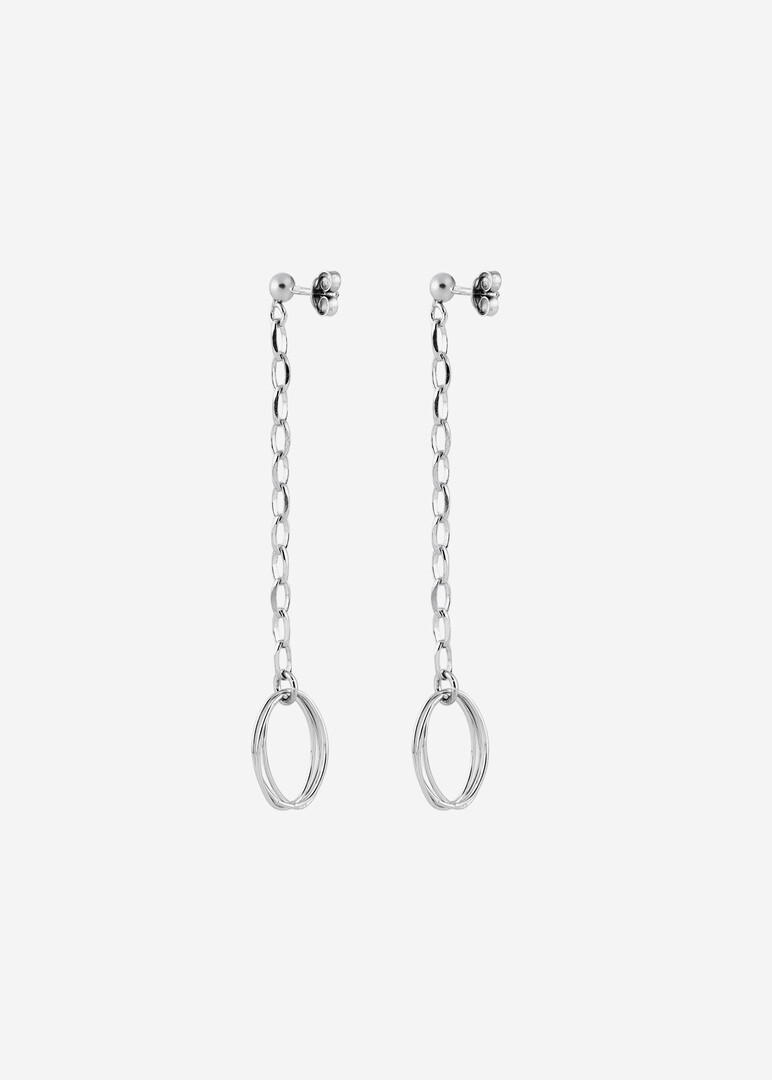 Серьги из серебра