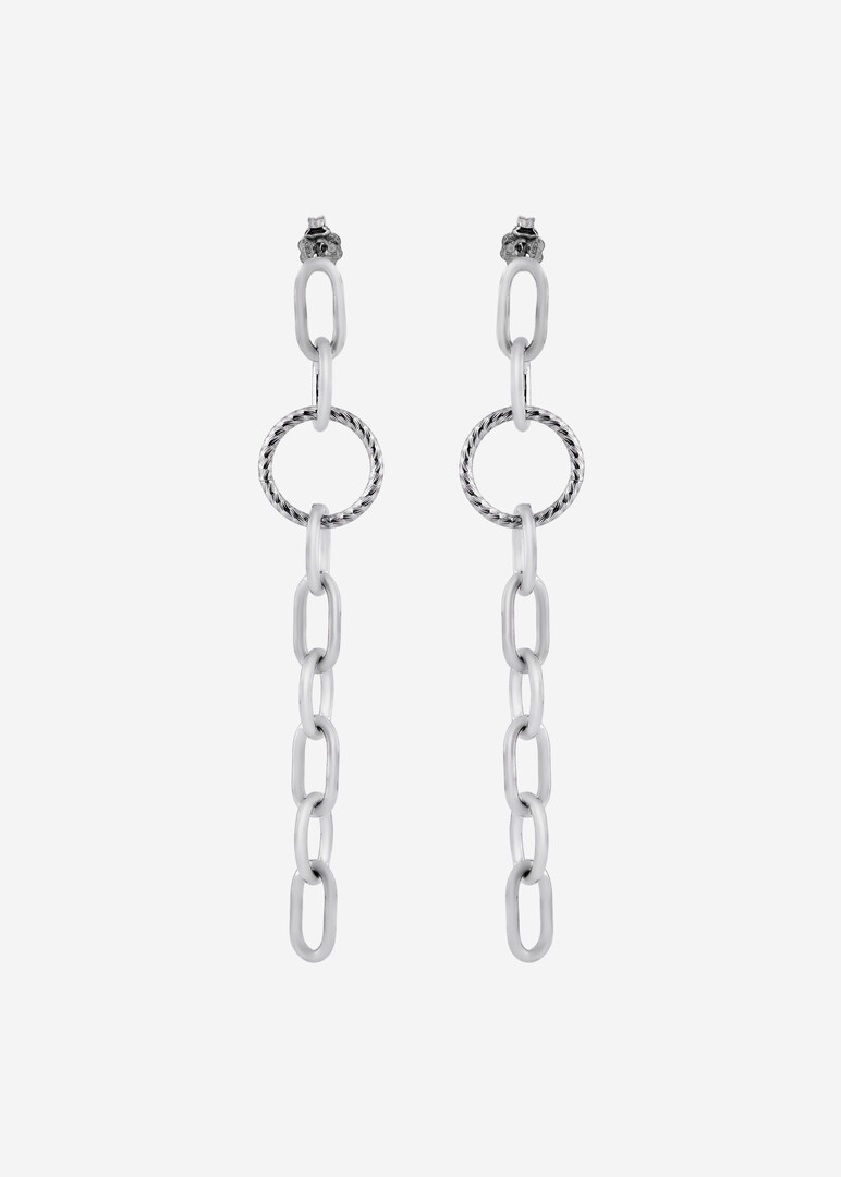 Серьги из серебра