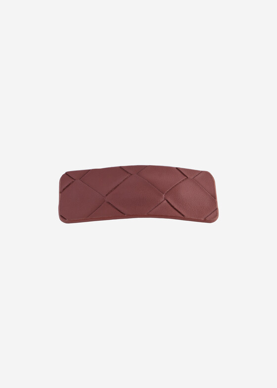 Аксессуары для волос KNOT BAD Плетеная заколка из экокожи