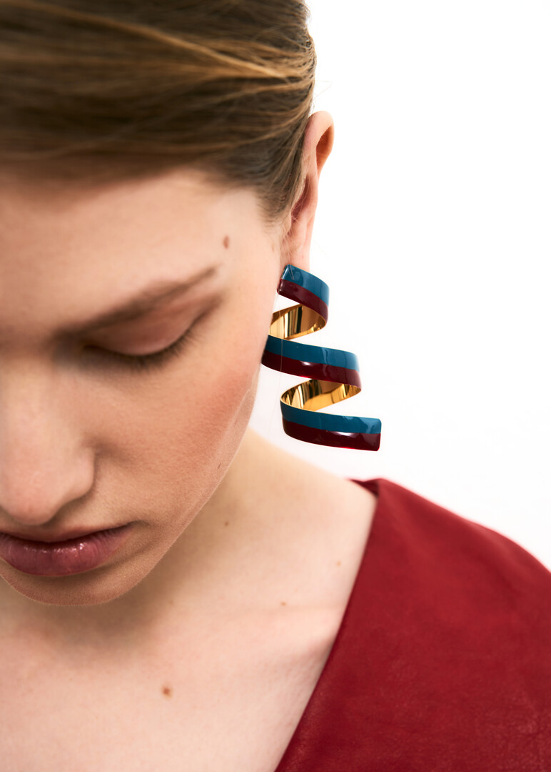 Серьги Spiral