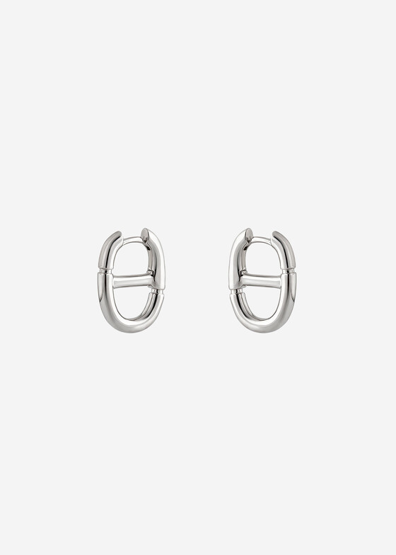 Серьги средней длины R!VER Серьги из серебра