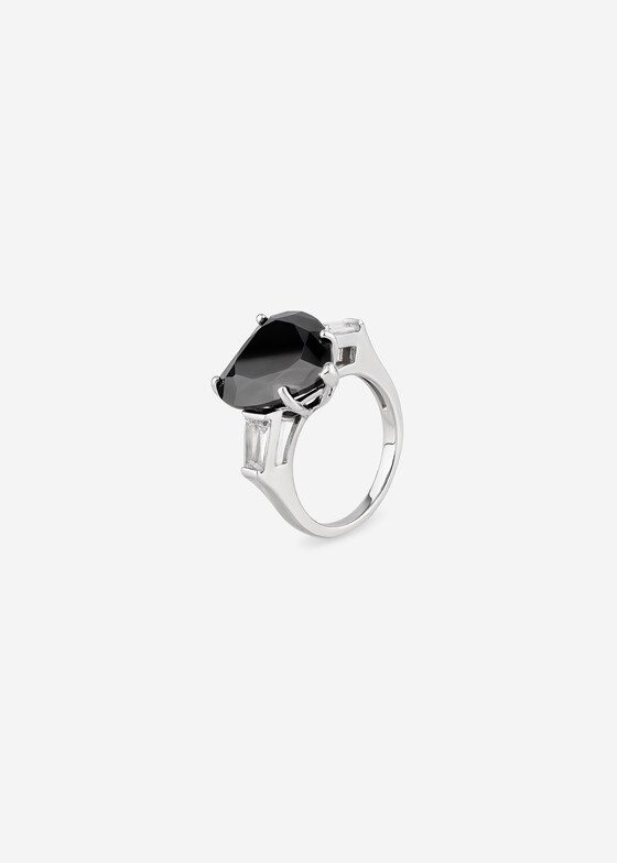 Кольца с крупной вставкой Holy Silver Кольцо из серебра с кубическим цирконием