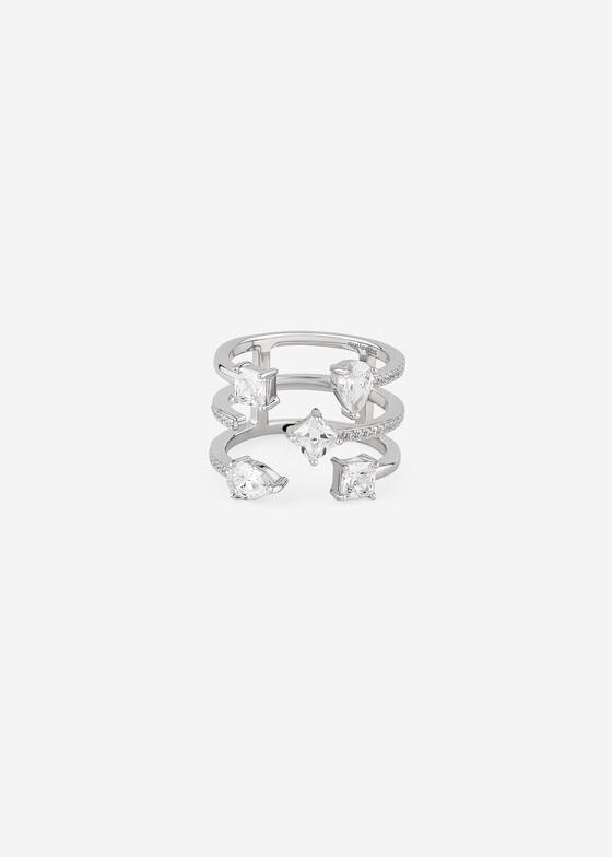 Открытые кольца Holy Silver Кольцо из серебра с кубическим цирконием