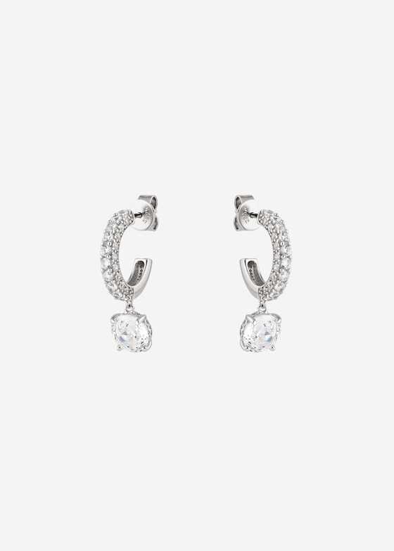 Серьги с подвесами Holy Silver Серьги из серебра с кубическим цирконием