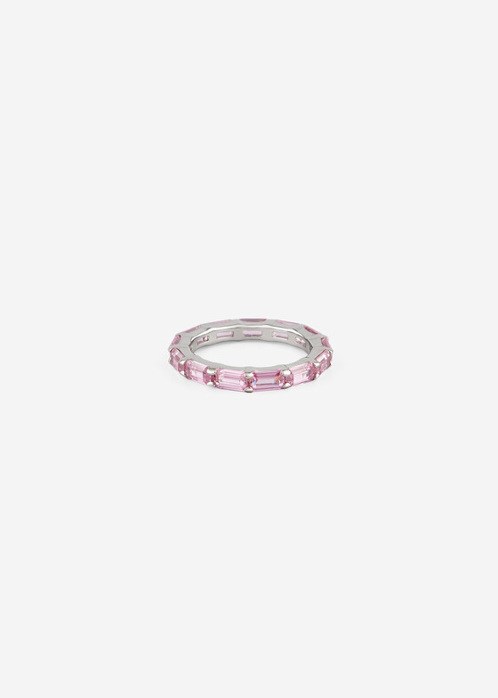 Тонкие кольца Holy Silver Кольцо из серебра с дорожкой из кубического циркония