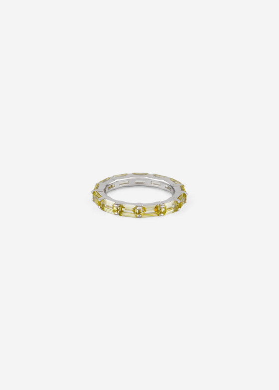 Тонкие кольца Holy Silver Кольцо из серебра с дорожкой из кубического циркония