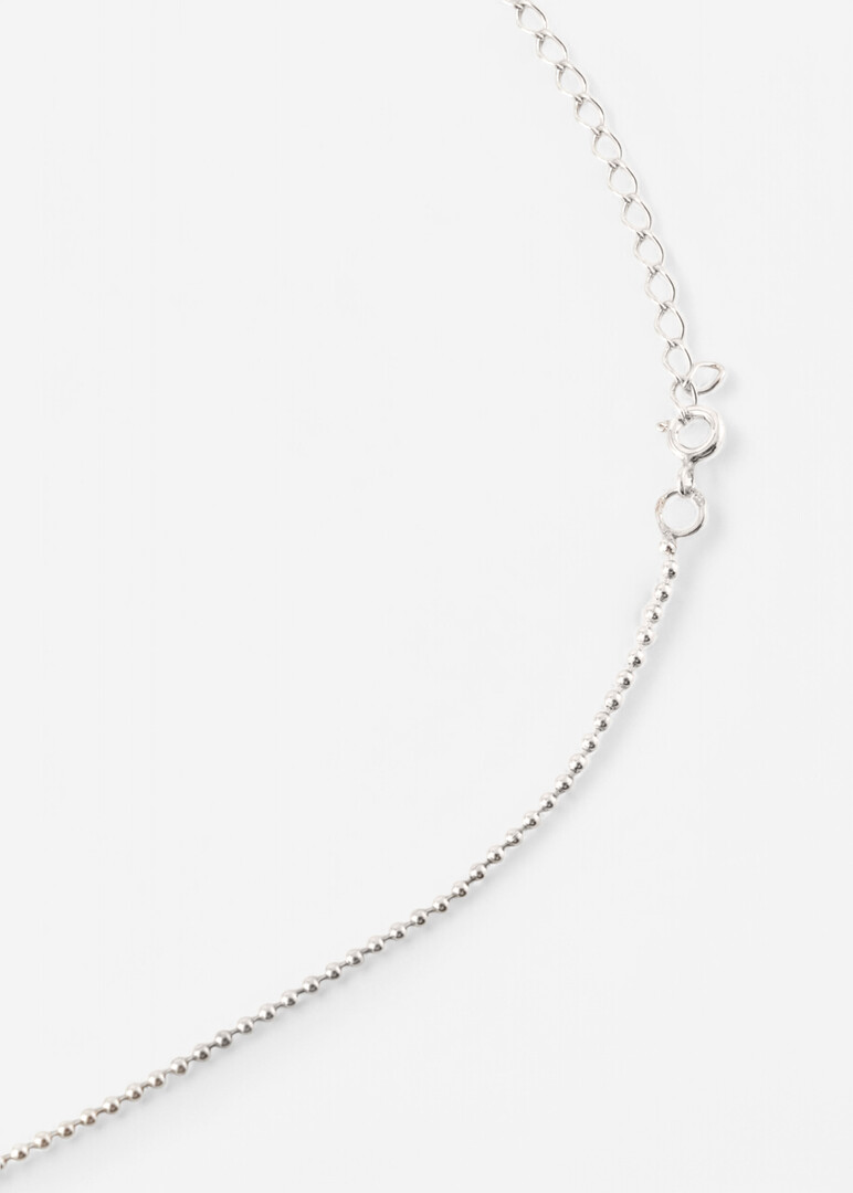 silver heart pendan