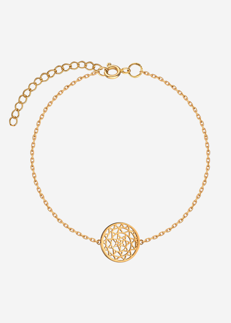 Gilded bracelet TIBEKA