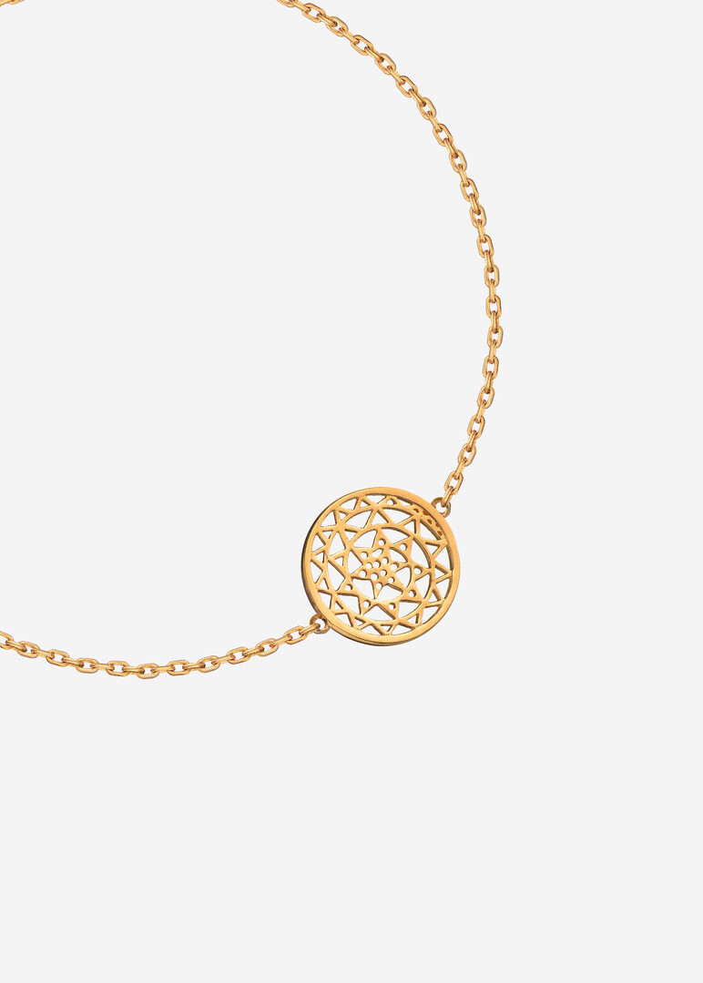 Gilded bracelet TIBEKA