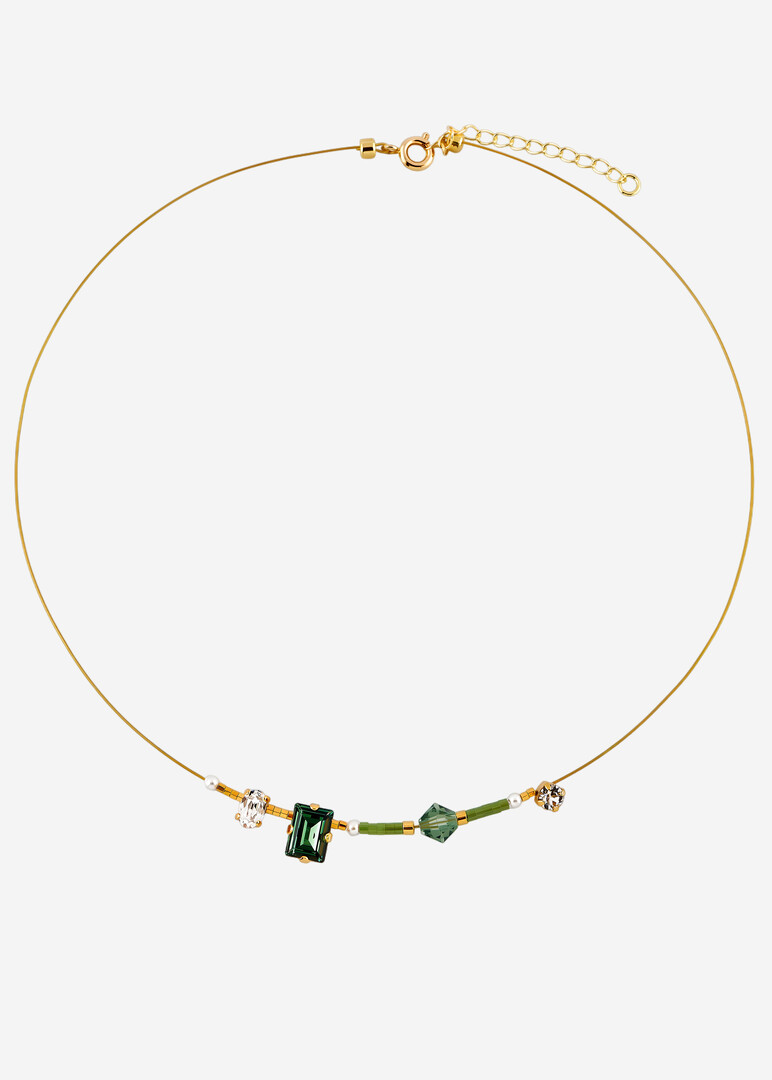 Колье Moss c кристаллами Swarovski