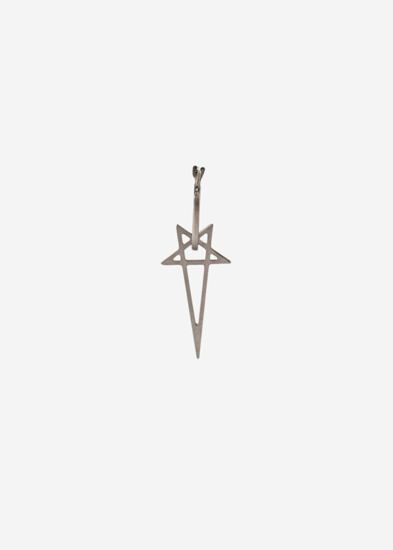 Моносерьги Rick Owens Моносерьга PENTAGRAM