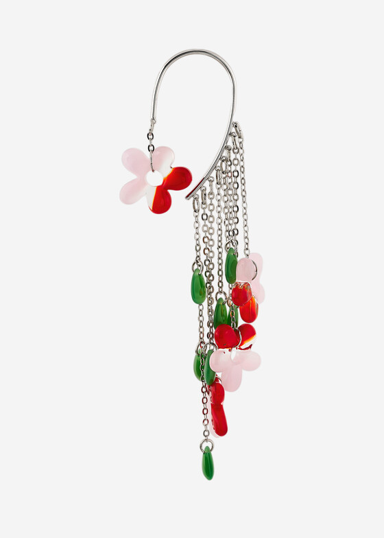 Каффы TATI YORK Серебристый кафф Spring Flower