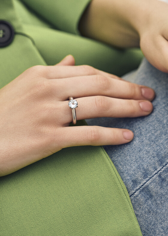 Кольца с крупной вставкой Moonka Cartoon ring Baby с топазом