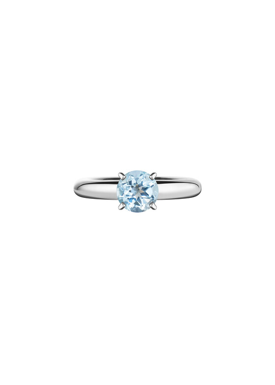 cartoon ring baby с топазом