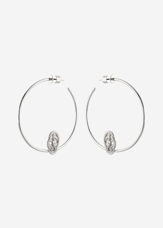 Серьги-кольца Caviar Jewellery