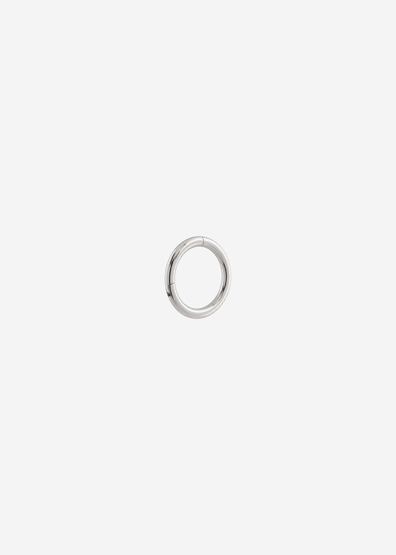 Моносерьги AURIS Кликер из золота Plain clicker ring