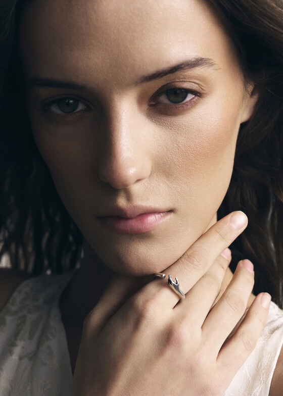 Тонкие кольца Ann Demeulemeester