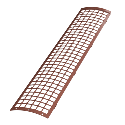 ТН ПВХ решетка желоба защитная (0,6 пог.м.), красный, шт.