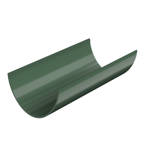 ТН ПВХ желоб, зеленый, глянец (3м), шт.