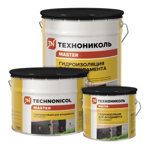 Мастика гидроизоляционная битумная холодная AquaMast