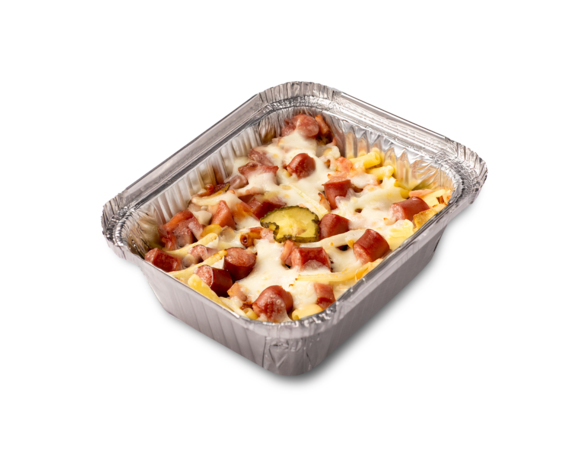 Паста Барбекю с колбасками