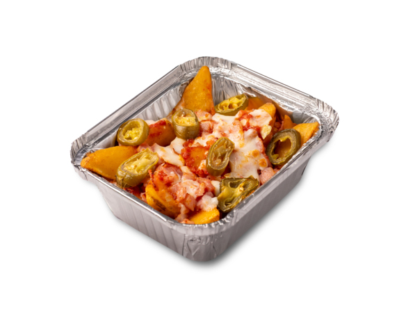 Картофель с беконом и халапеньо