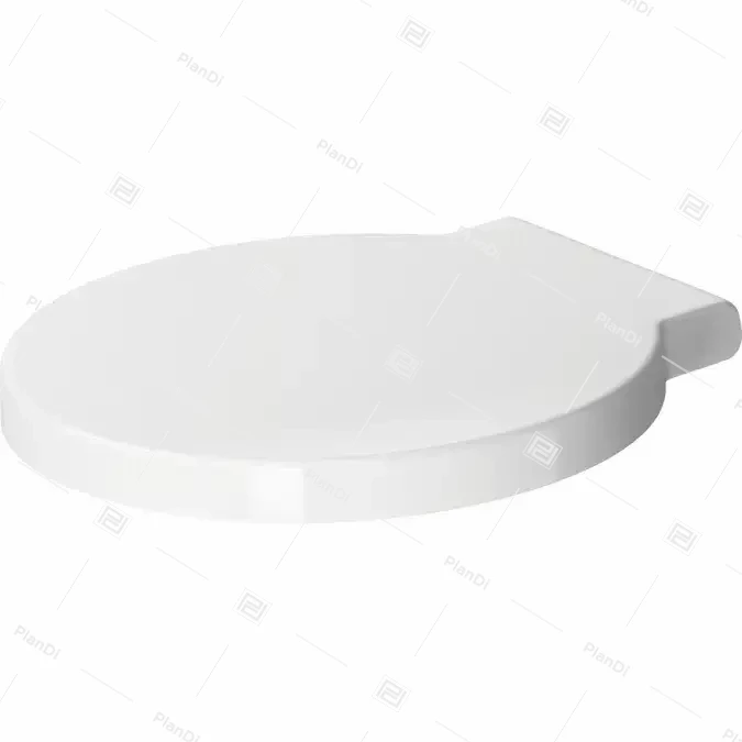 Starck 1 Toilet seat White 419x453x42 mm - 006581