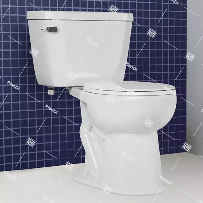 BARRON™ 1.28 GPF 10" Rough-In Elongated Bowl ADA Height Toilet