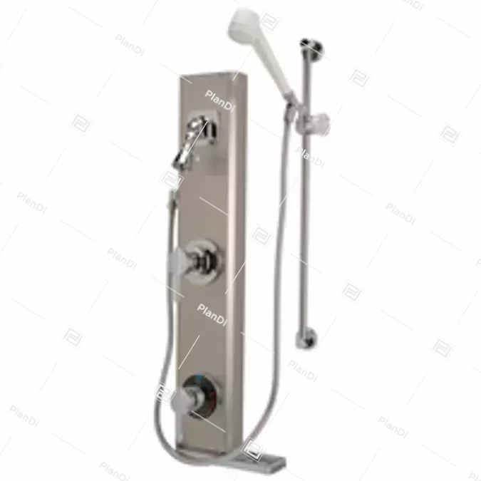 Z7500-DV2P-HW Stainless Steel Shower Unit