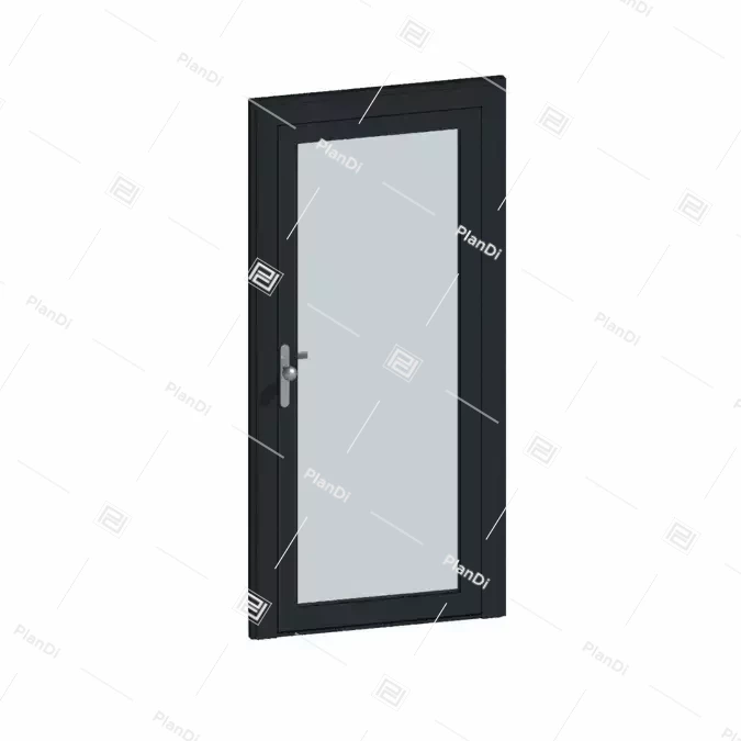 MB-86N SI Door Single Inward Opening for wall / curtain wall