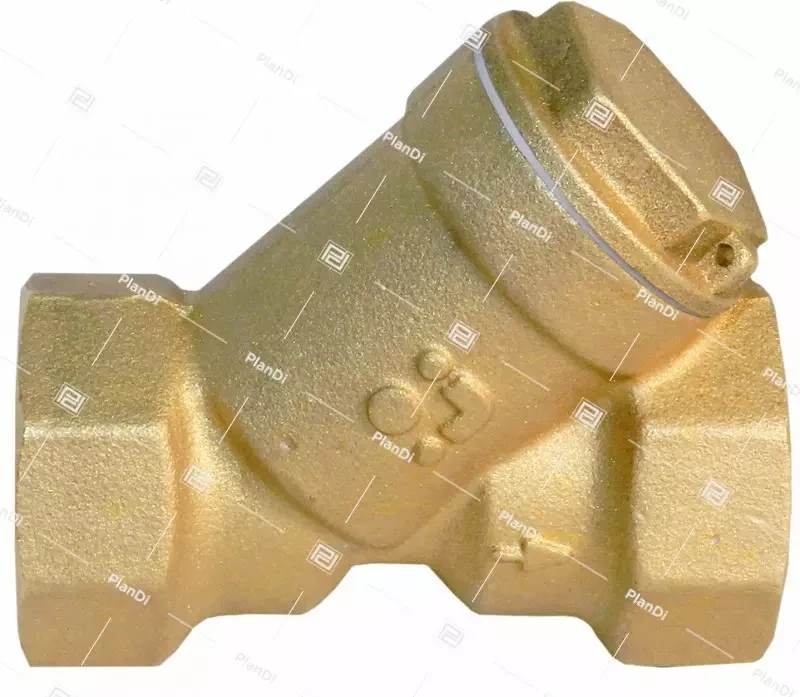 Фильтр сетчатый латунный вода DN15-DN50 PN25 500мкм