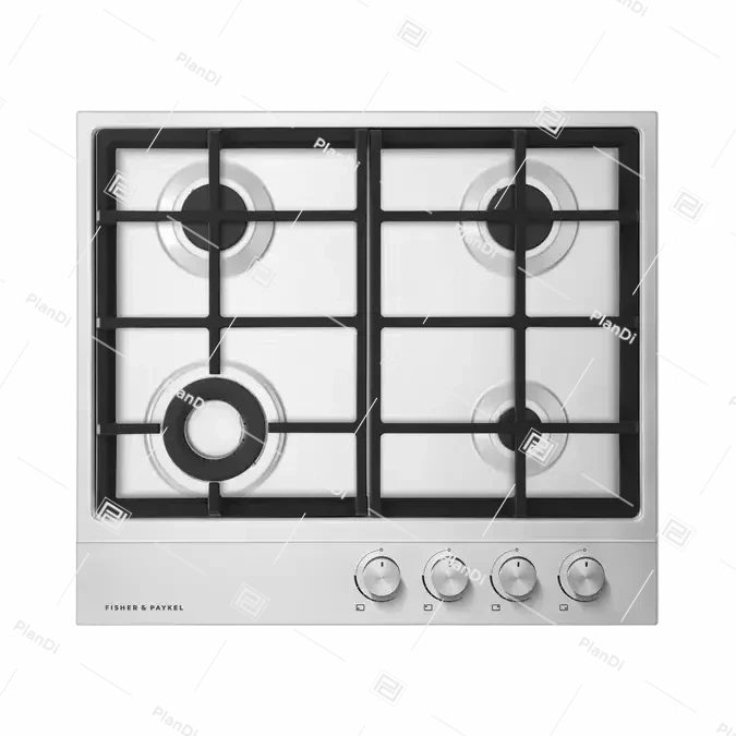 Gas on Steel Cooktop, 60cm, LPG - CG604DLPX1