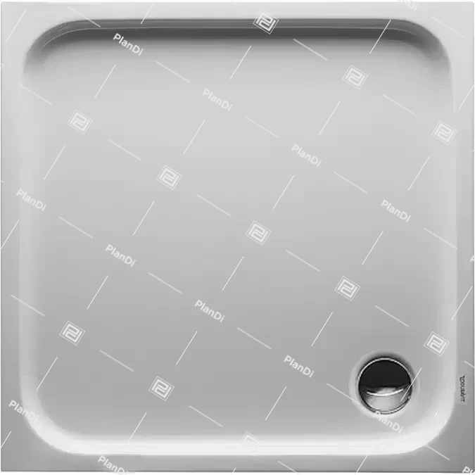 D-Code Shower tray White 900x900 mm - 720102