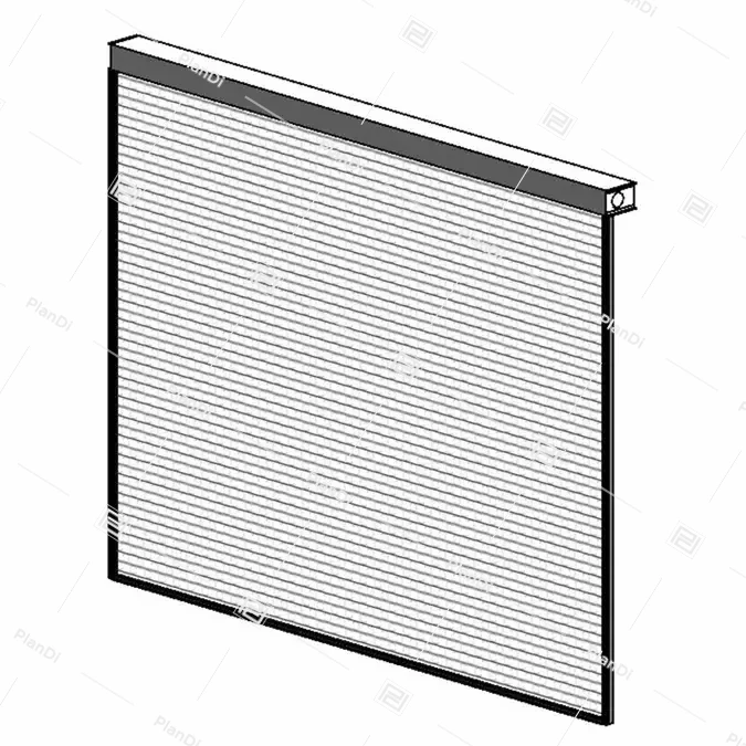 Viriyalohakij Rolling Shutters Grilled Metal PM-01