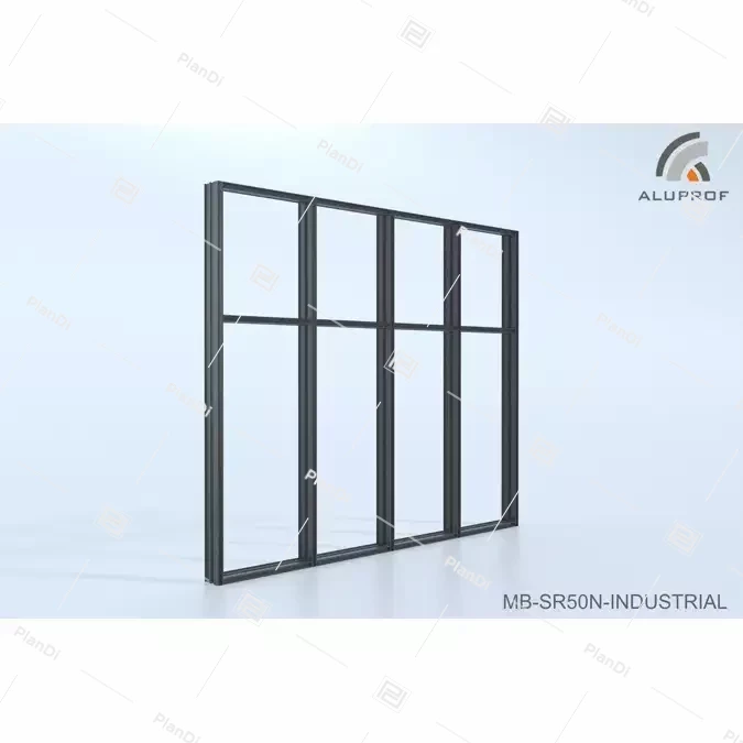 MB-SR50N INDUSTRIAL Mullion-Transom Curtain Wall