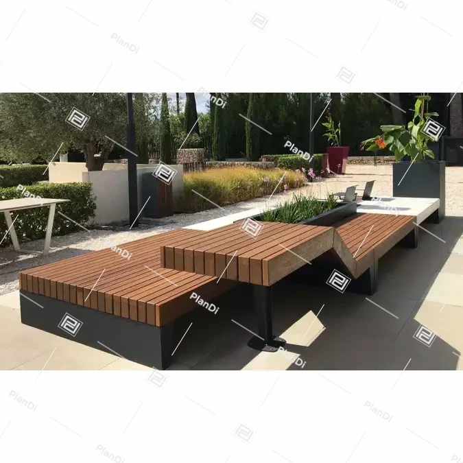 ISOLAURBANA SEAT & PLANTERS