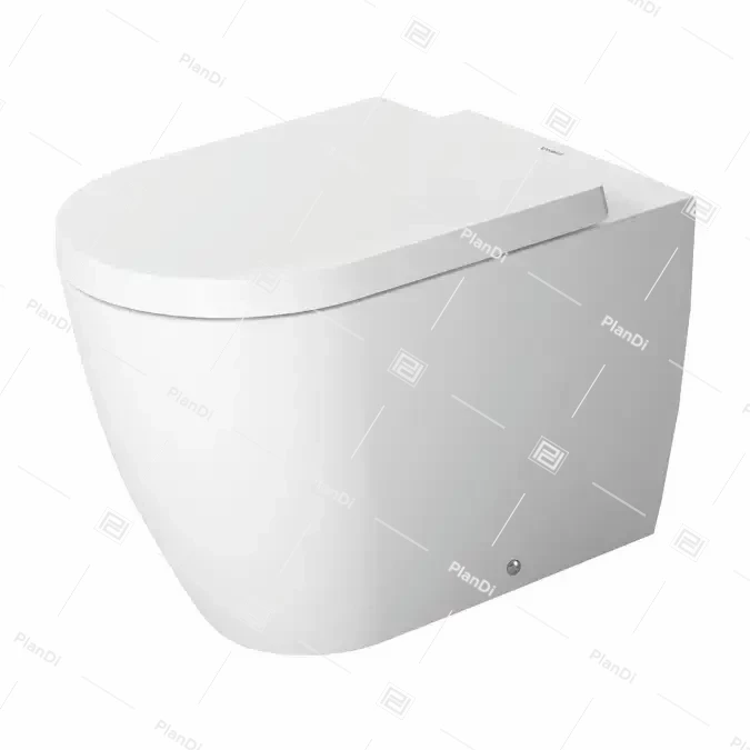 ME by Starck Toilet seat White 374x458x56 mm - 002009