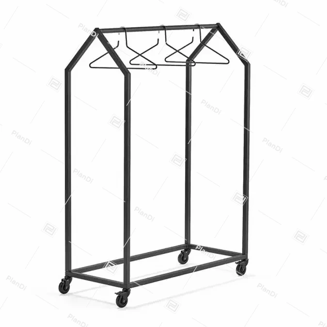Mobile coat rail CLOTHING HOUSE