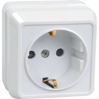 Розетка 1местн. c з/к 16А откр.уст. ОКТАВА (белый) РС20-3-ОБ ERO11-K01-16-DC
