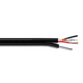 RG59 B/U+2x0.75 Outdoor, круглый c тросом (04-525)