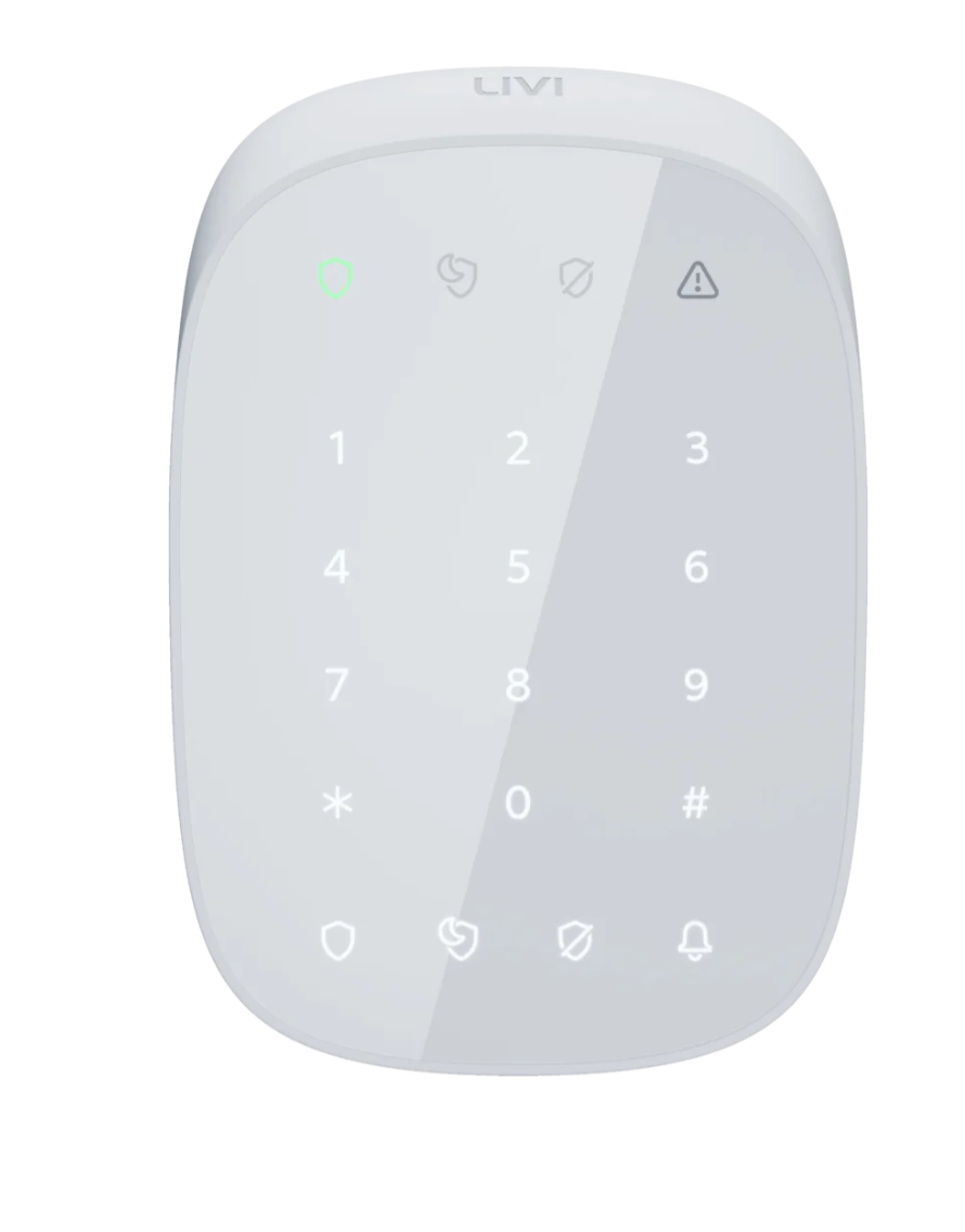 Сенсорная клавиатура Livi Keypad KW белый (Koishi style)