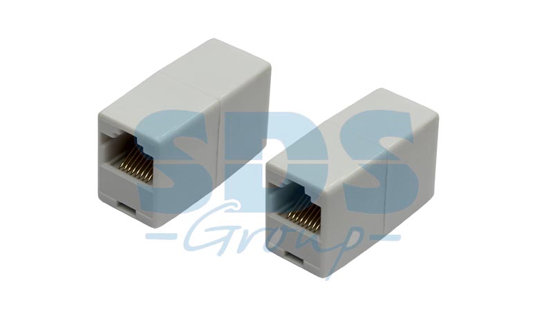 Адаптер проходной UTP RJ-45, CAT 5e, (03-0101-4)