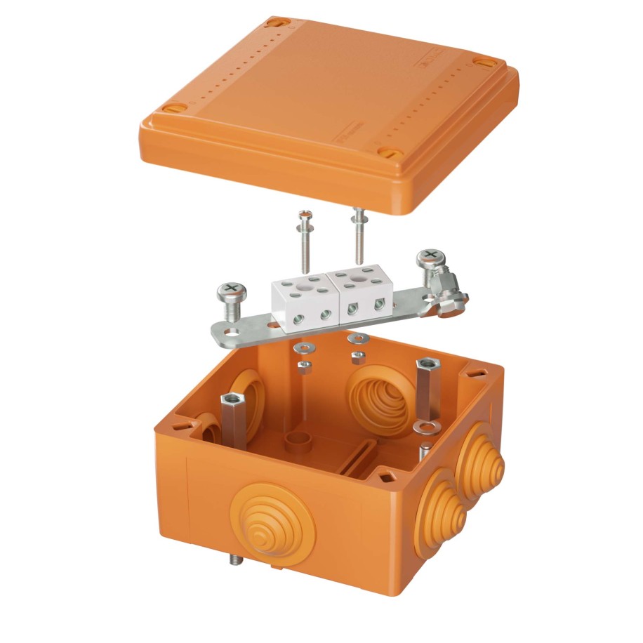 Коробка FS с ввод.IP55,100х100х50мм,4р,4мм2, FSB11404