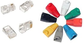 Изолирующий защитный колпачок RJ45 Rexant 06-0084-A2 (2 шт/упак)