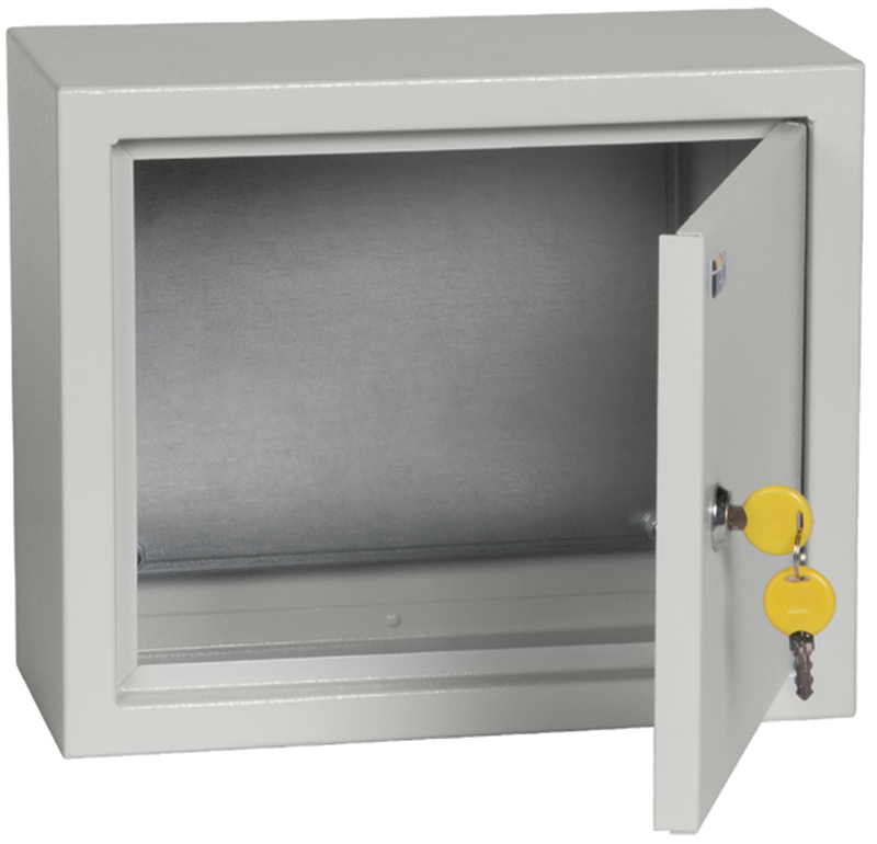 Щит с монтажной панелью ЩМП-2.3.1-0 (250х300х150) IP31 ИЭК, (уп.1шт.) YKM40-231-31