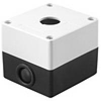Корпус КП101 для кнопок 1место белый ИЭК, (кор.200/уп.20) BKP10-1-K01