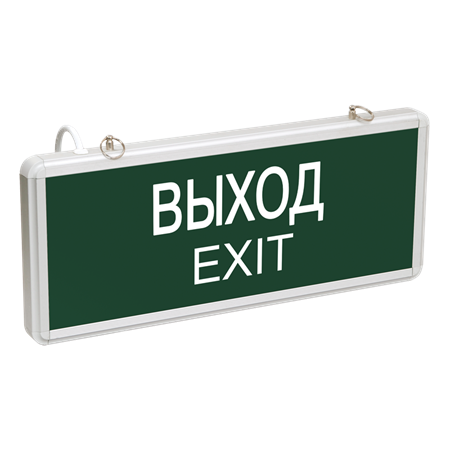Светильник авар. на светодиодах ССА1001 3Вт "Выход", одностор. ИЭК LSSA0-1001-003-K03