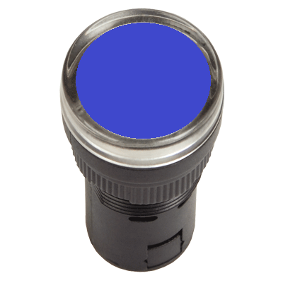 Лампа AD22DS(LED) матрица d22мм синий 230В АС, ИЭК BLS10-ADDS-230-K07