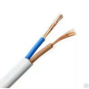Провод ШВВПнг-LS 2х0,75 (200м) ГОСТ белый